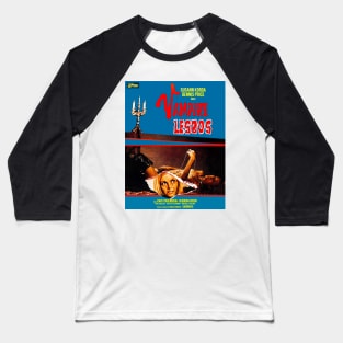 Vampyros Lesbos (French movie poster) Baseball T-Shirt